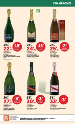 Hyper U - Prévisualisation de Hyper U Foire aux vins valide à partir de 22/09/2026 | Page: 57