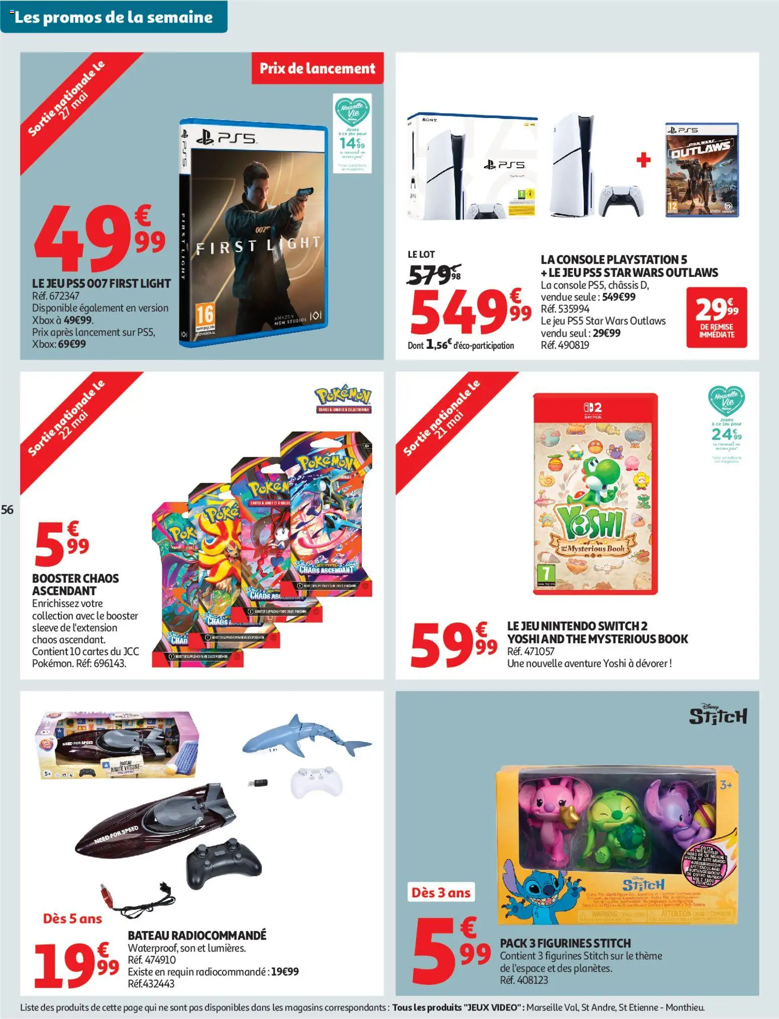 {H1} | Page: 58 | Produits: Playstation, Xbox, Figurines, Thé