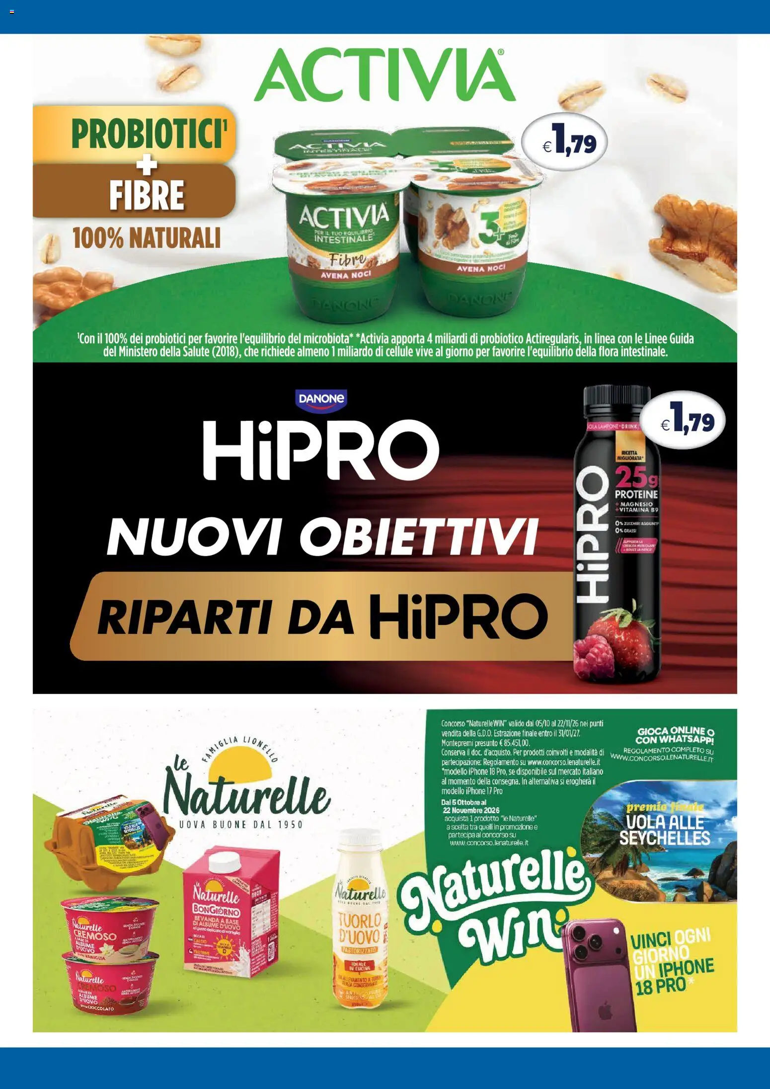 Volantino Galassia del 19/10/2026 | Pagina: 2 | Prodotti: Vaniglia, Iphone, Noci, Probiotici