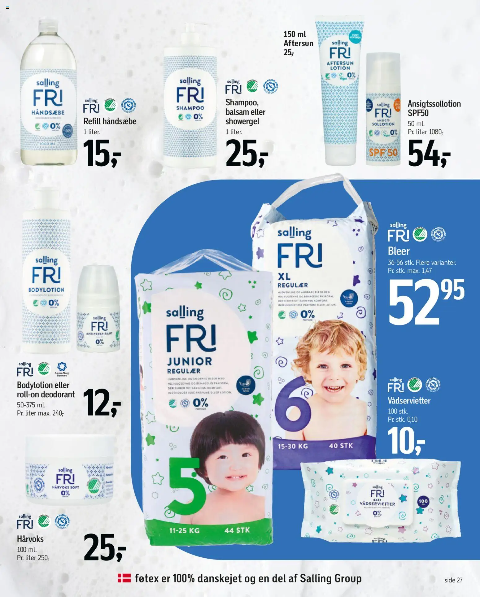 Føtex tilbudsavis – gyldig fra 14/08/2026 | Side: 41 | Produkter: Shampoo, Balsam, Deodorant, Antiperspirant
