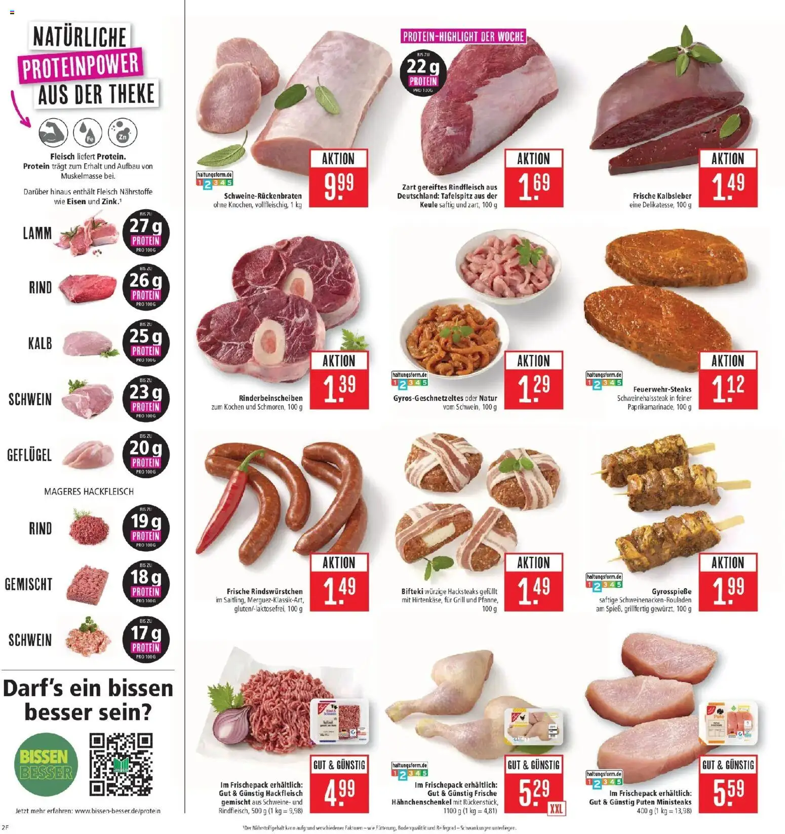 Marktkauf Prospekt Friedrichshafen (ab 17.08.2026) » Angebote online | Seite: 2 | Produkte: Tafelspitz, Theke, Fleisch, Eis