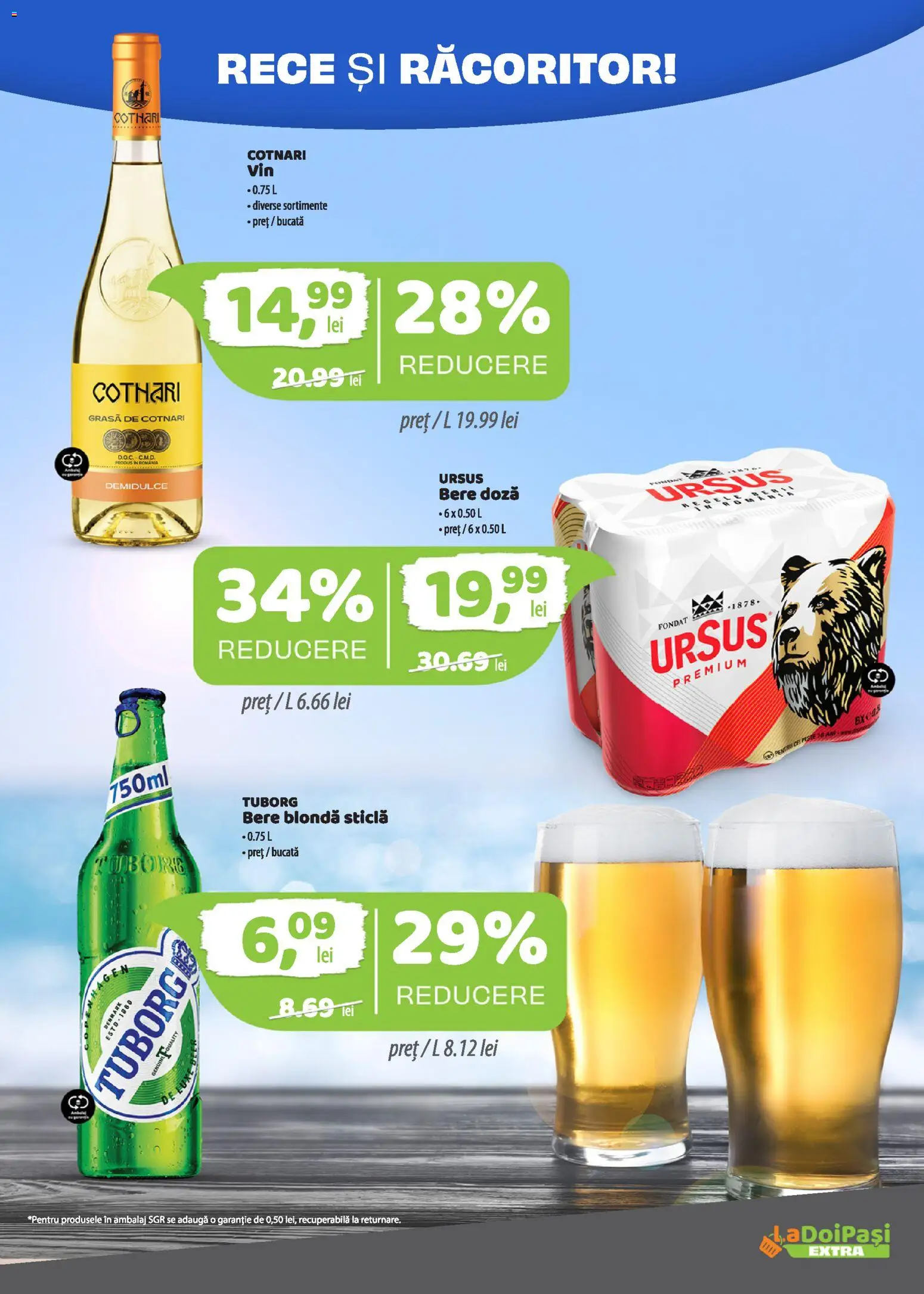 Noul catalog LaDoiPași – valabil de la 16.07.2026 | Pagină: 8 | Produse: Bere, Pește