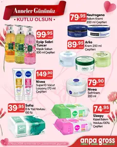 07.05.2026 tarihinden itibaren geçerli olan Anpa Gross kataloğu önizlemesi | Sayfa: 2 | Ürünler: Krem, Avokado, Kiraz, Yüz havlusu