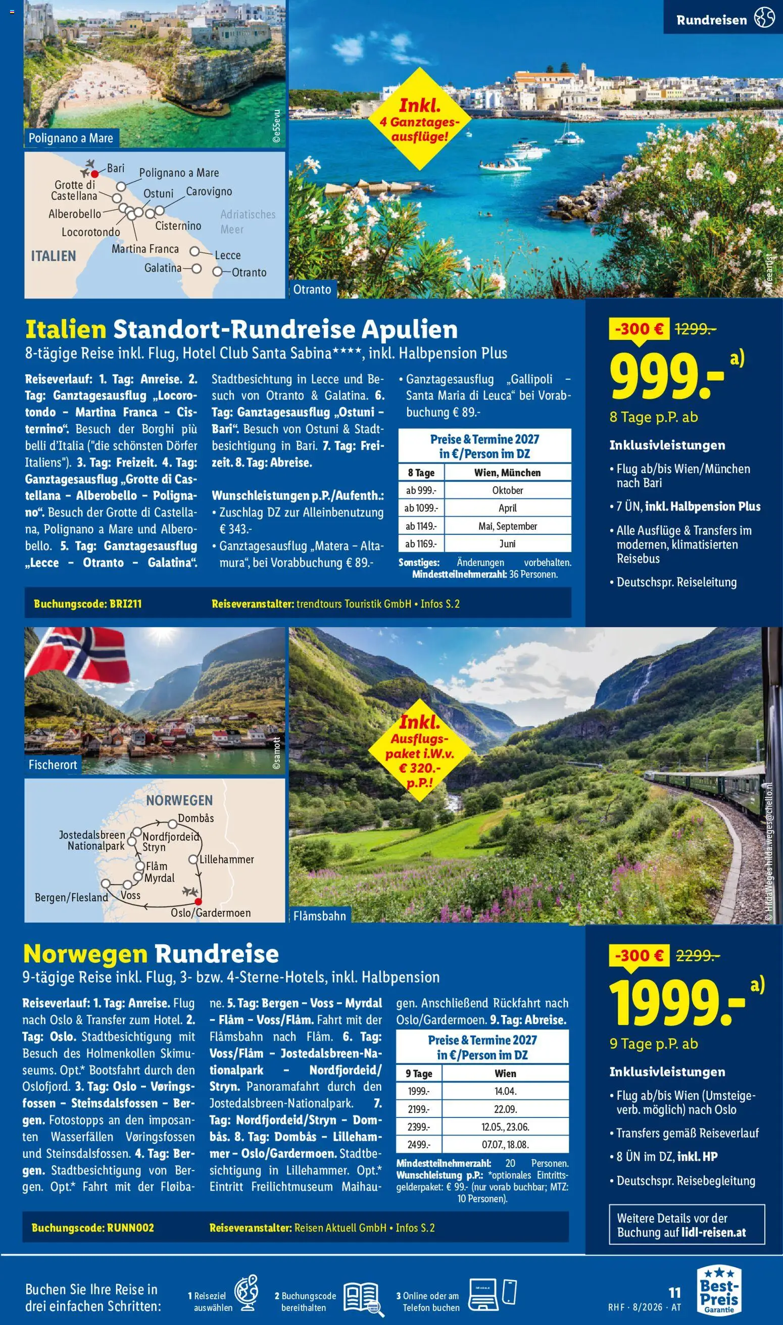 Lidl August Reise - Highlights gültig ab 29.07.2026 | Seite: 11 | Produkte: Telefon