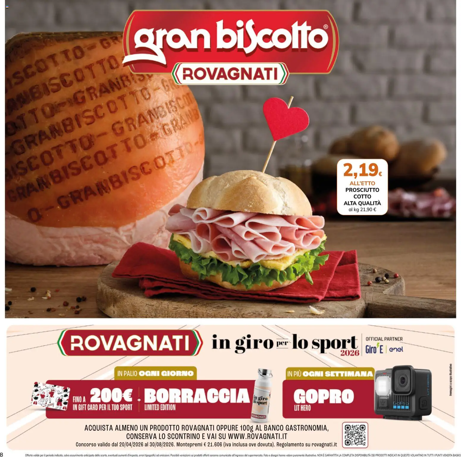 Volantino Basko del 07.05.2026 | Pagina: 8 | Prodotti: Prosciutto Cotto, Prosciutto