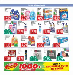 Anteprima del volantino SISA volantino Mercadò valido a partire dal 03/09/2026 | Pagina: 19 | Prodotti: Ammorbidente, Candeggina, Lavatrice, Lavastoviglie