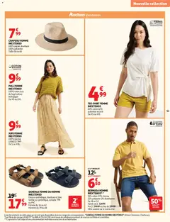 Auchan - Prévisualisation de Auchan prospectus valide à partir de 28.04.2026 | Page: 51 | Produits: Bermuda, Jupe, Pull, Chapeau