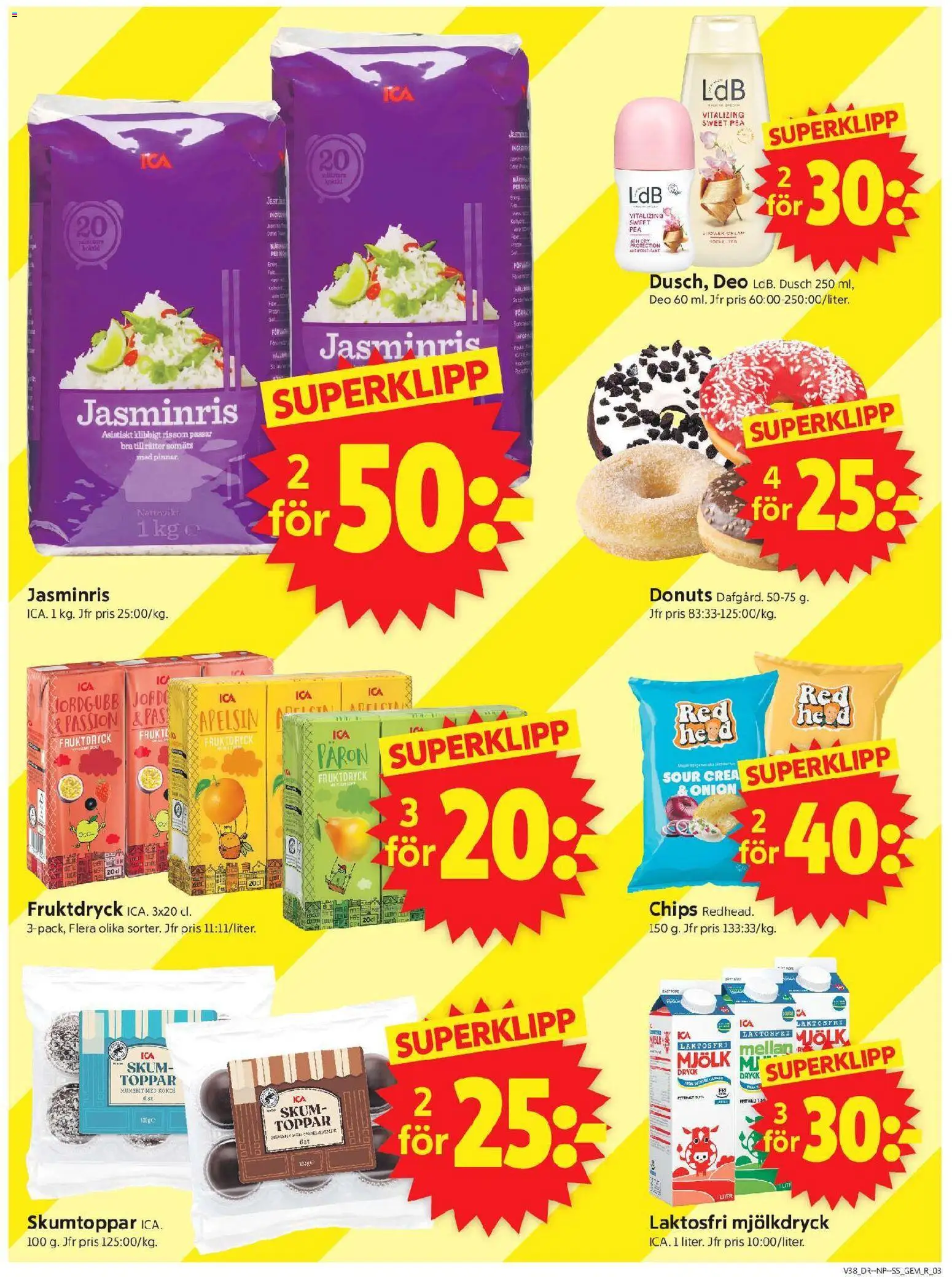ICA Supermarket reklamblad aktuell från 14/09/2026 | Sida: 3