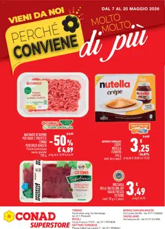 Anteprima del volantino Conad volantino Superstore Molto di Più Piemonte valido a partire dal 07.05.2026