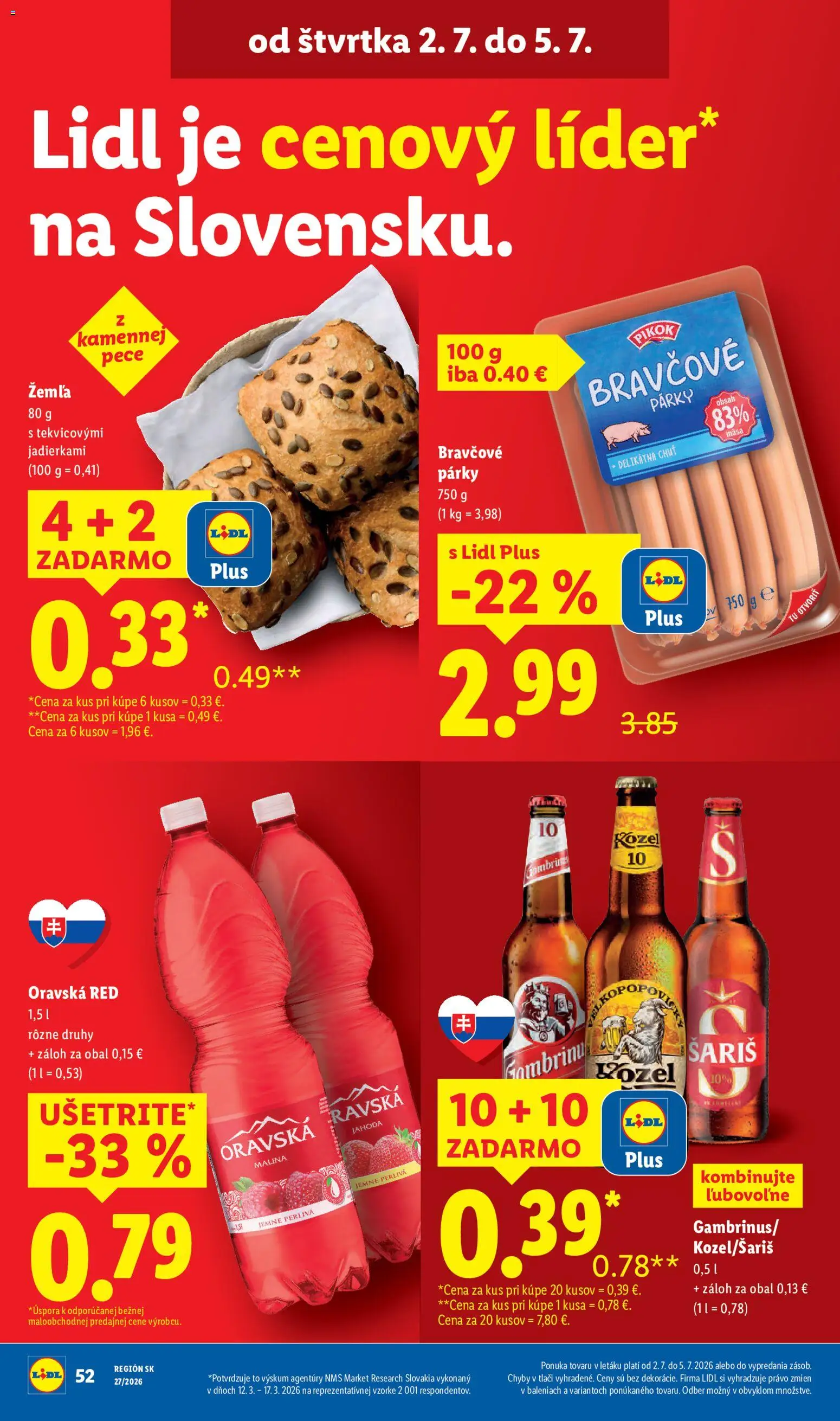 Nové Lidl akcie – leták je platný od 29.06.2026 | Strana: 59