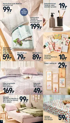 Memoryfoam pude 60x40 cm Udtageligt fyld, Memoryfoam pude 60x40 cm med udtageligt fyld og kølende effekt. gyldig fra 14.06.2026 | Side: 26 | Produkter: Sæbe, Pude