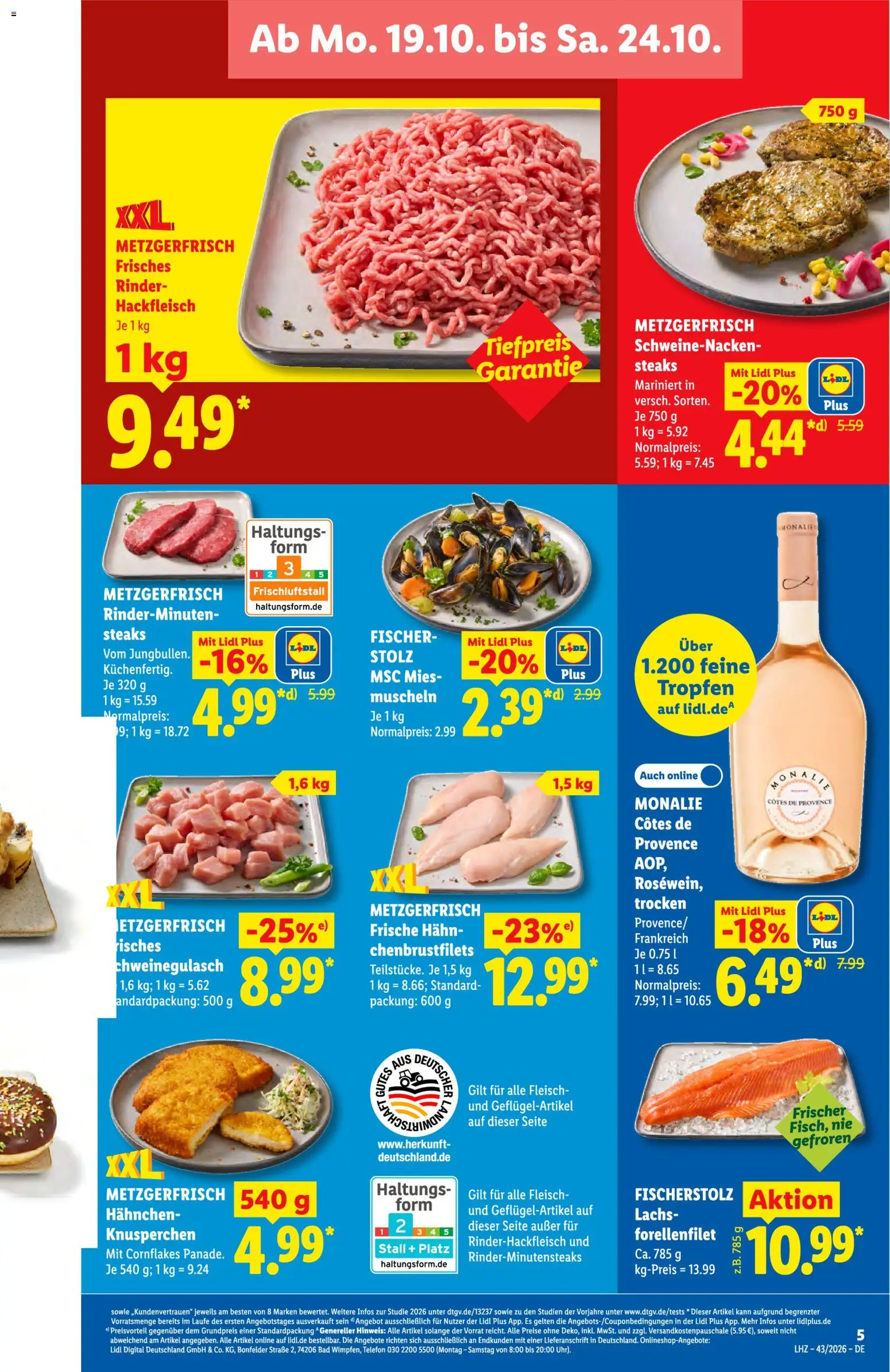 Lidl Německo leták od 19.10.2026 | Strana: 11 | Produkty: Cornflakes, Telefon
