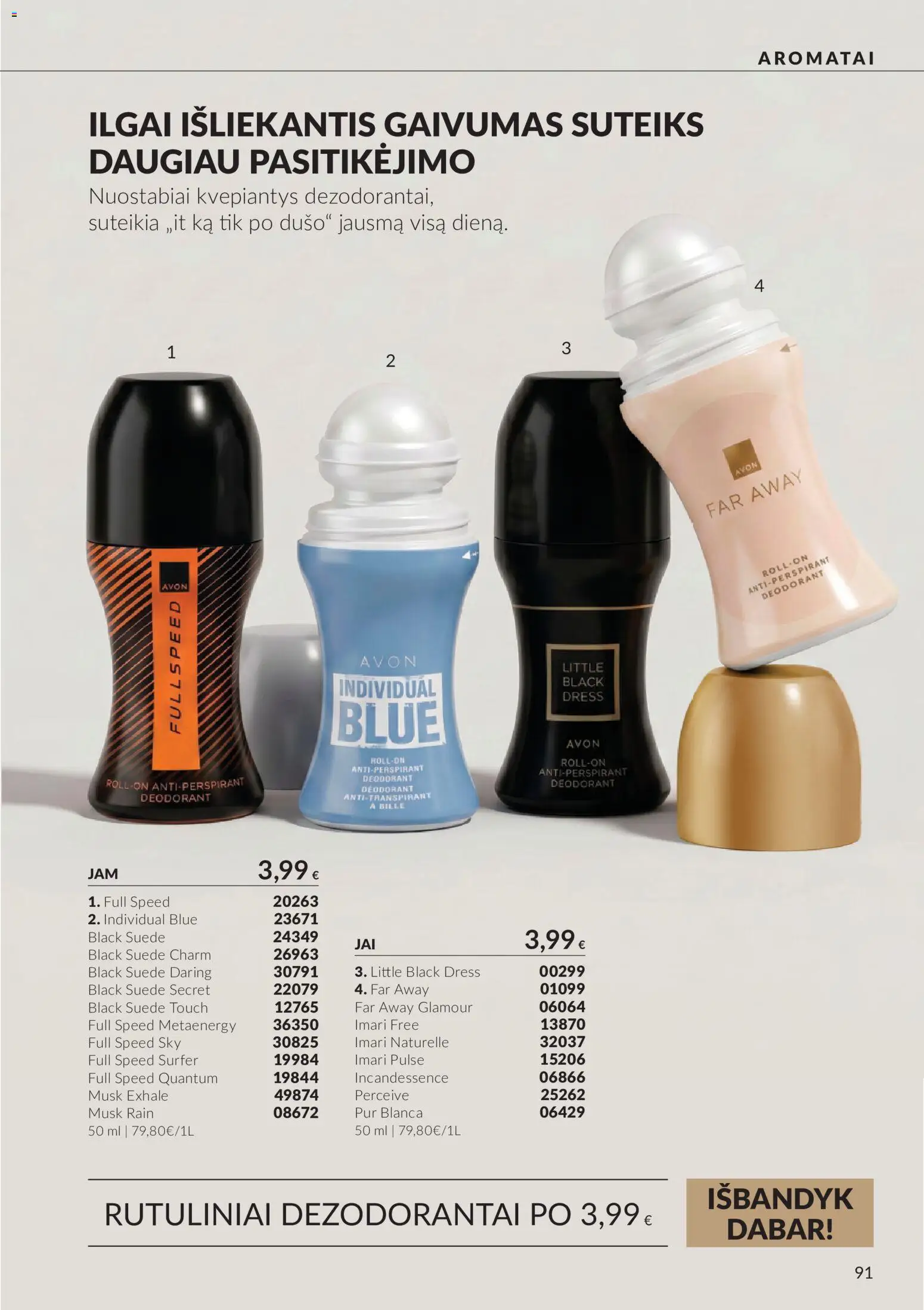 AVON akcijos nuo 2026.09.30 | Puslapis: 91
