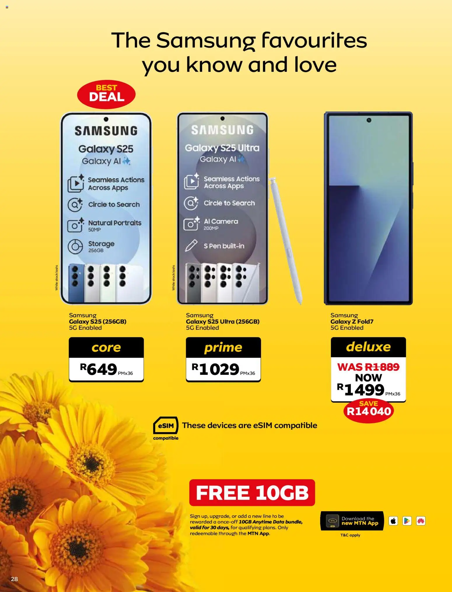 New MTN catalogue – valid from 07.05.2026 | Page: 28 | Products: Data, Camera, Pen, Stock