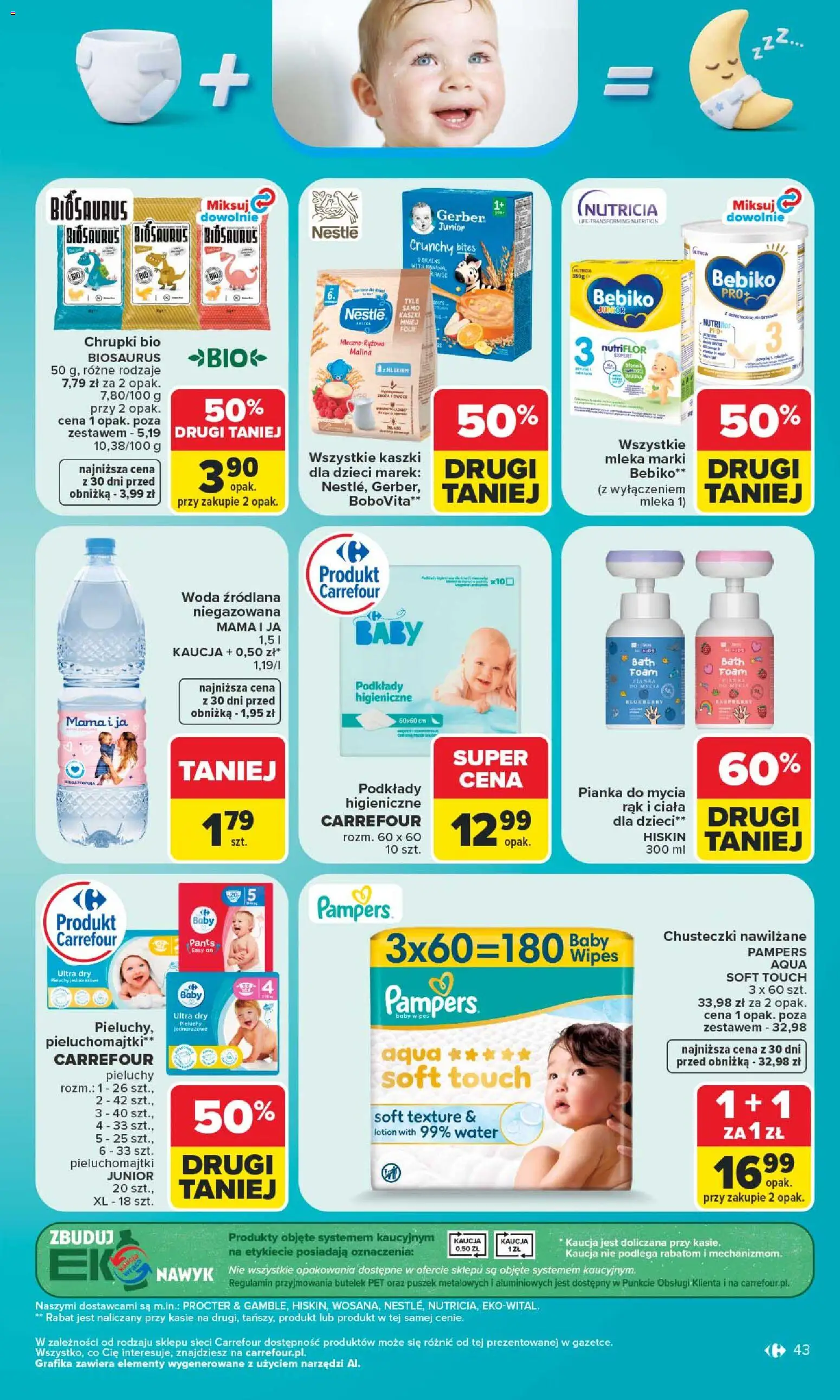 Carrefour gazetka od 29.06.2026 | Strona: 45 | Produkty: Malina, Chrupki, Lotion, Woda