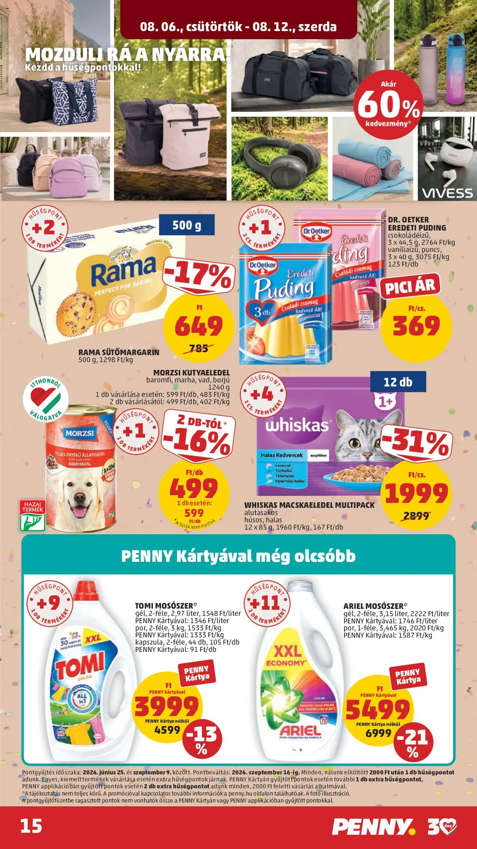 PENNY akciós ujság - amely érvényes a következő dátumtól: 2026.08.06. | Oldal: 18