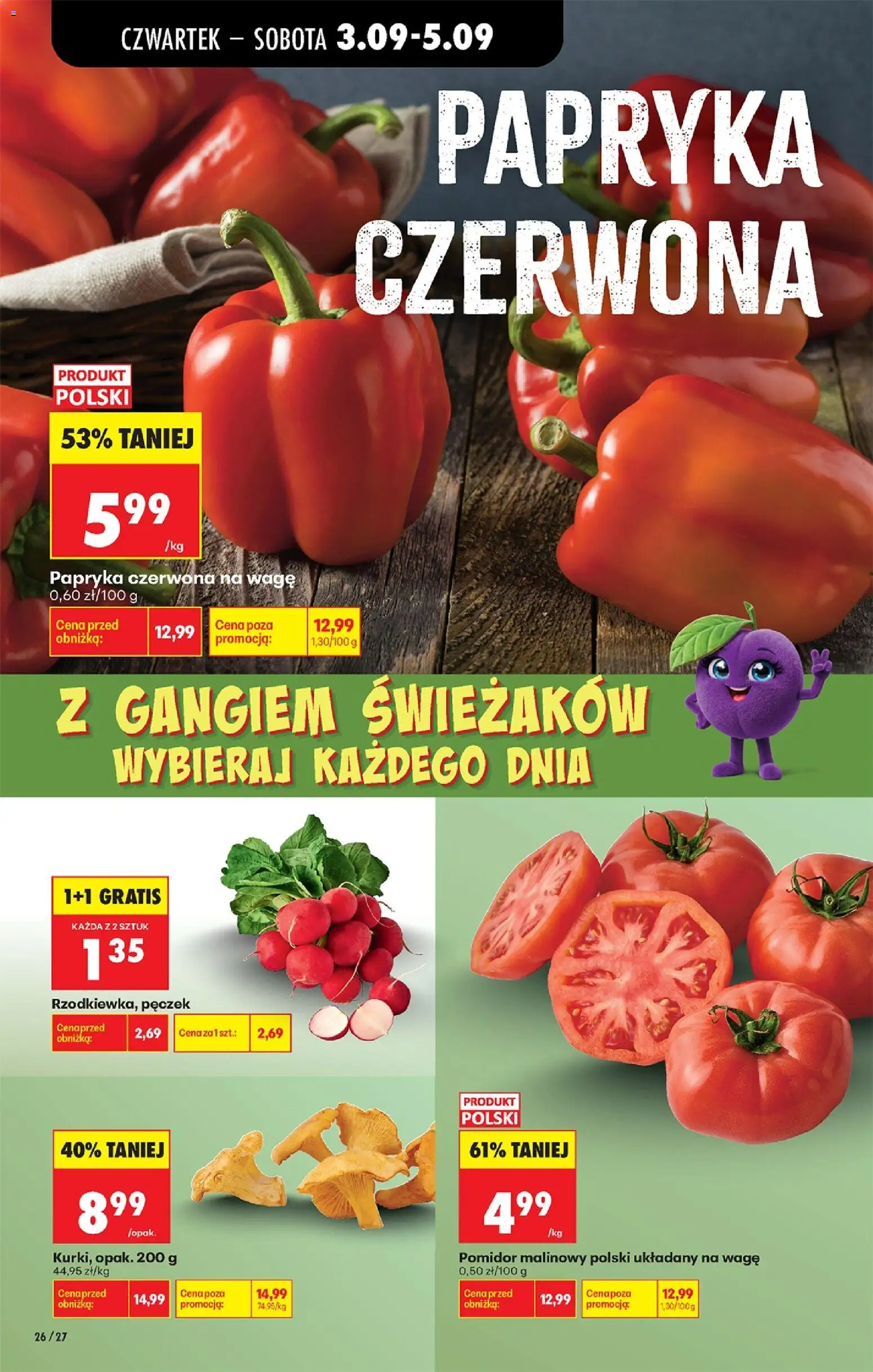 Biedronka Polsko leták - Codziennie niskie ceny od 03.09.2026 | Strana: 28