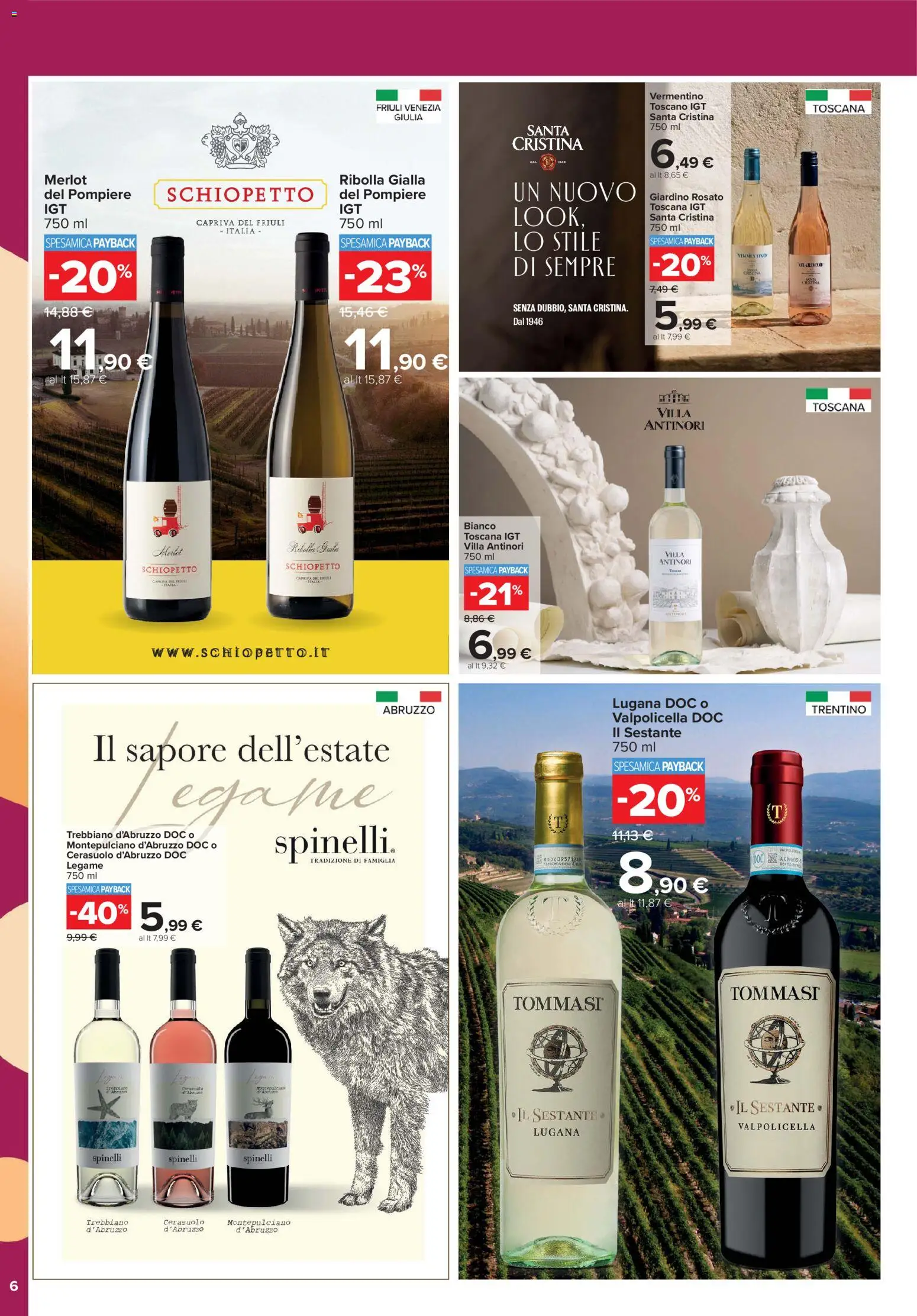 Volantino Carrefour del 19.06.2026 | Pagina: 6