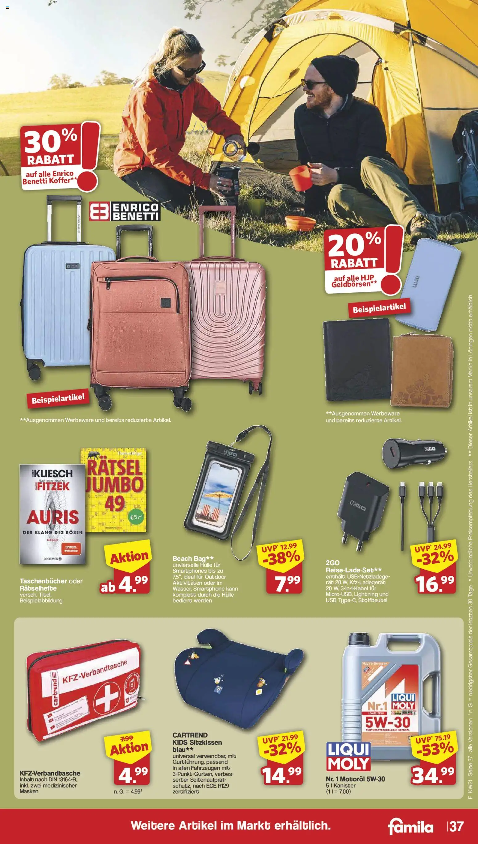 Famila Nordwest Prospekt 	 – gültig ab 18.05.2026 | Seite: 37 | Produkte: Hülle, USB, Smartphones, Smartphone