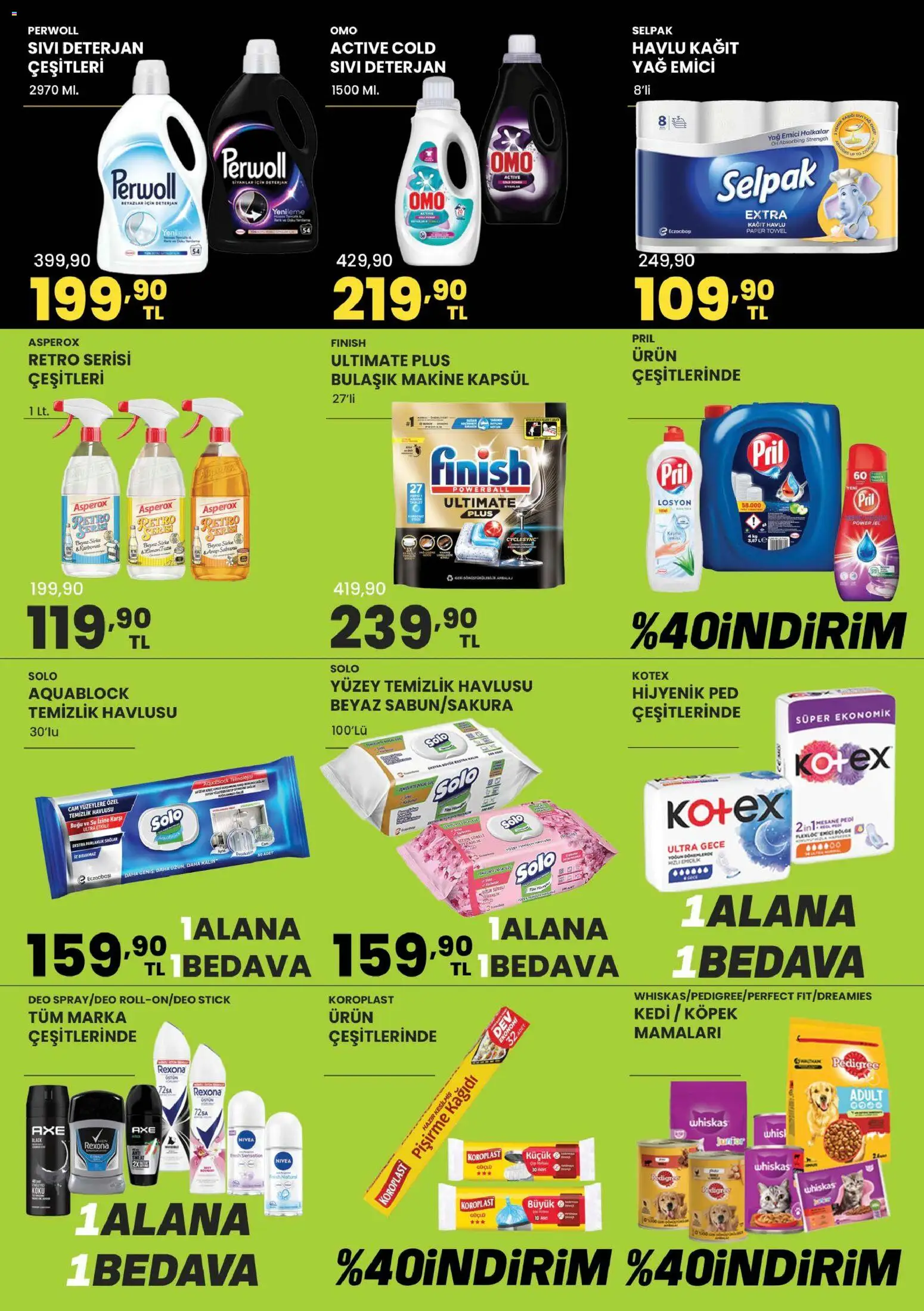 Sarıyer Katalog - 18 Eylül 2026 tarihinden itibaren geçerlidir | Sayfa: 4 | Ürünler: Hijyenik ped, Koku, Kağıt havlu, Limon