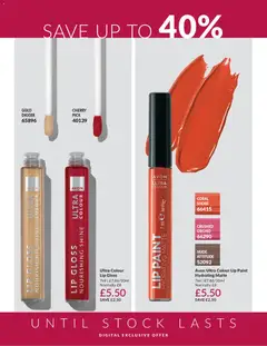 Preview of AVON - Offers valid from 01.06.2026 | Page: 242 | Products: Lip gloss, Paint