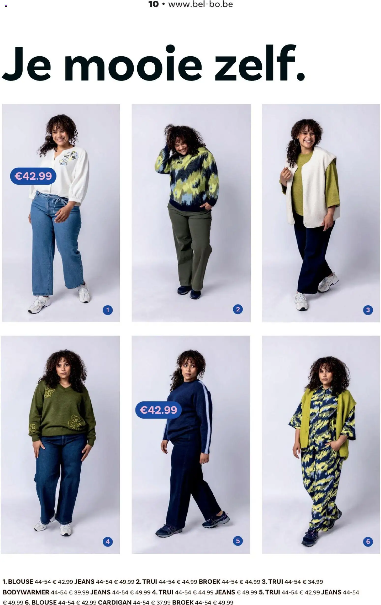 {H1} | Pagina: 10 | Producten: Trui, Blouse, Broek