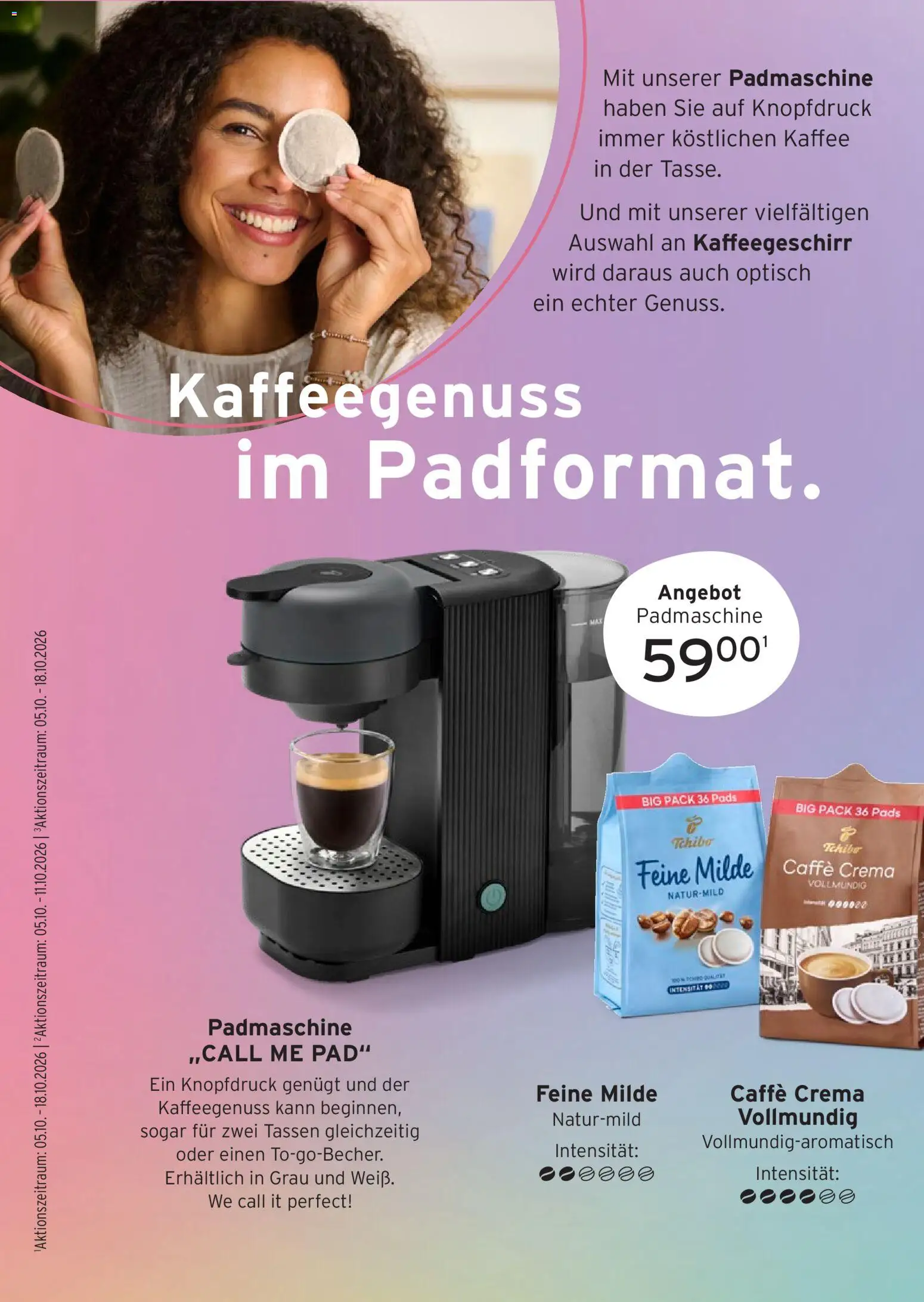 Prospekt Tchibo Einkuscheln – gültig ab 07.10.2026 | Seite: 36 | Produkte: Kaffee