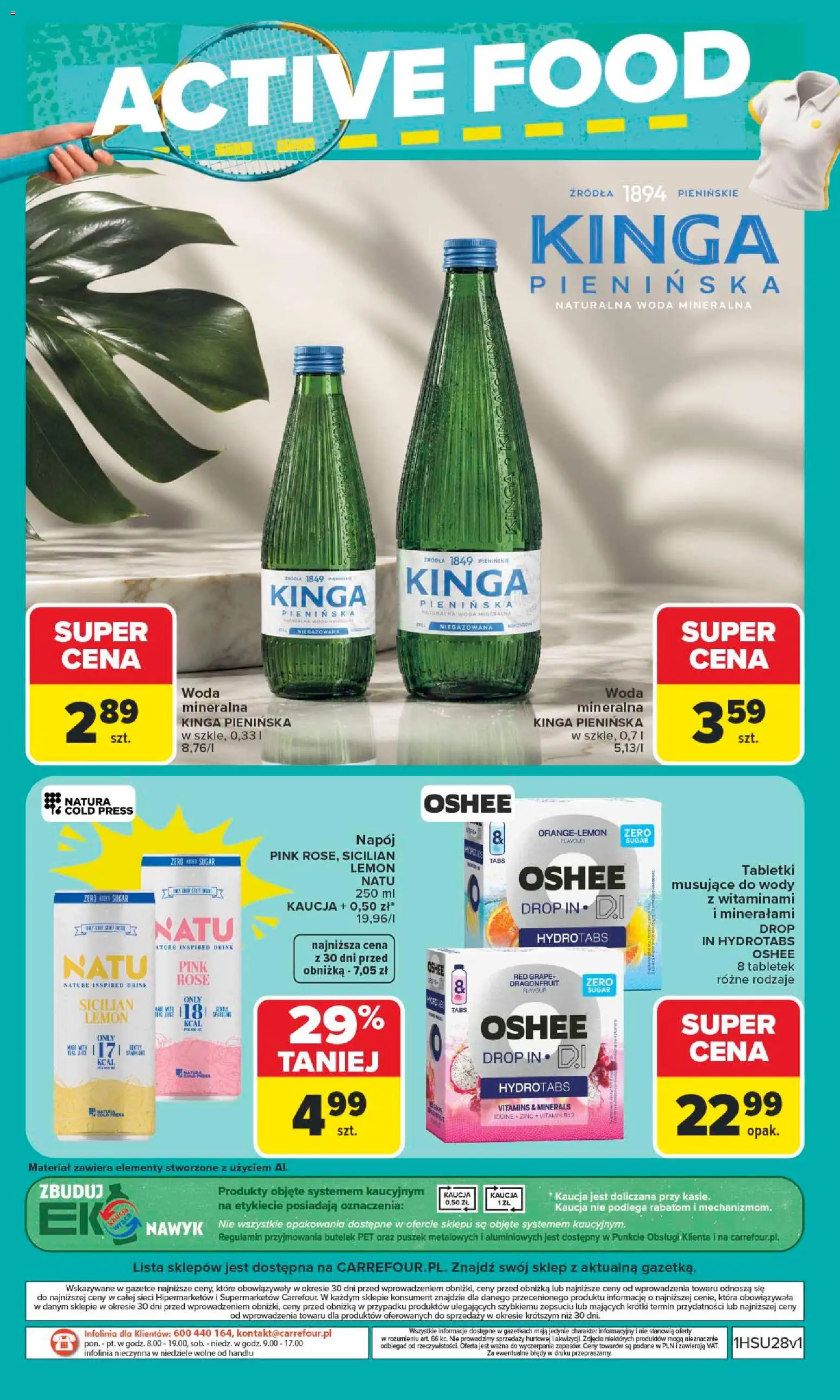 Carrefour gazetka - Latem jest pięknie od 06.07.2026 | Strona: 24 | Produkty: Woda