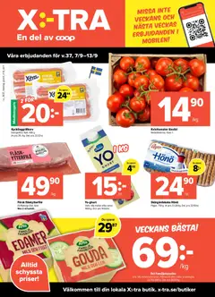 Coop X:-TRA erbjudanden - Förhandsvisning av reklamblad från butik Coop X:-TRA aktuell från 07/09/2026