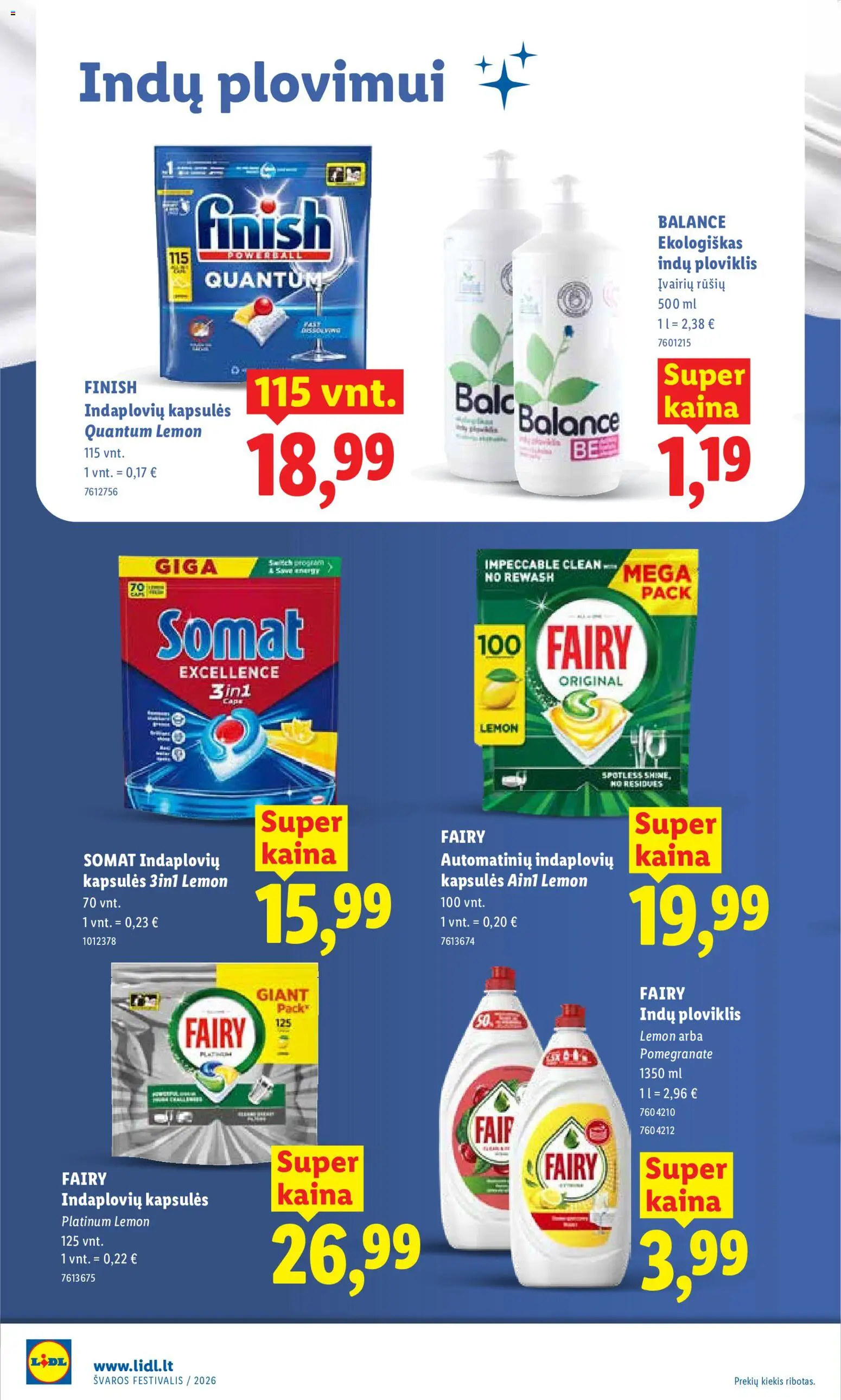 LIDL akcijos nuo 01.06.2026 | Puslapis: 28
