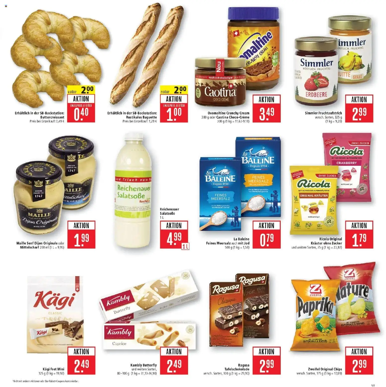 Marktkauf Prospekt Weil Am Rhein (ab 17.08.2026) » Angebote online | Seite: 3 | Produkte: Ovomaltine, Rapsöl, Zucker, Chips