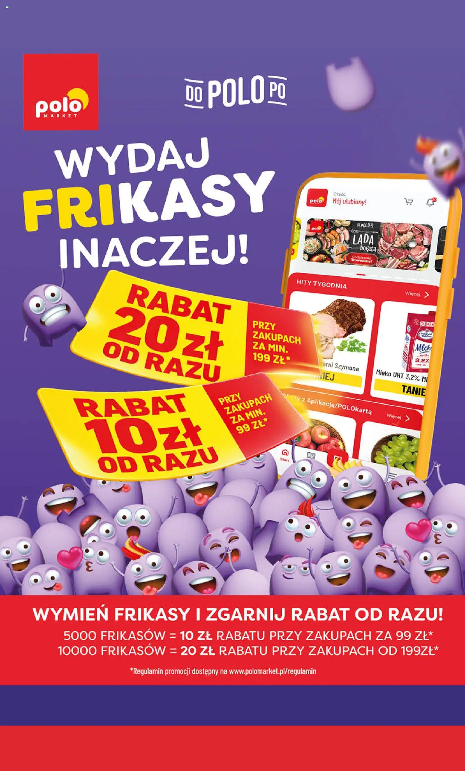 Nowa POLOmarket gazetka od jutra 21.10.2026 | Strona: 2 | Produkty: Mleko, Mleko UHT