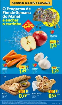 Pré-visualização Pão com Chouriço, Pão com Chouriço Cada unid. 110 g válido de 18/09/2026 | Página: 3