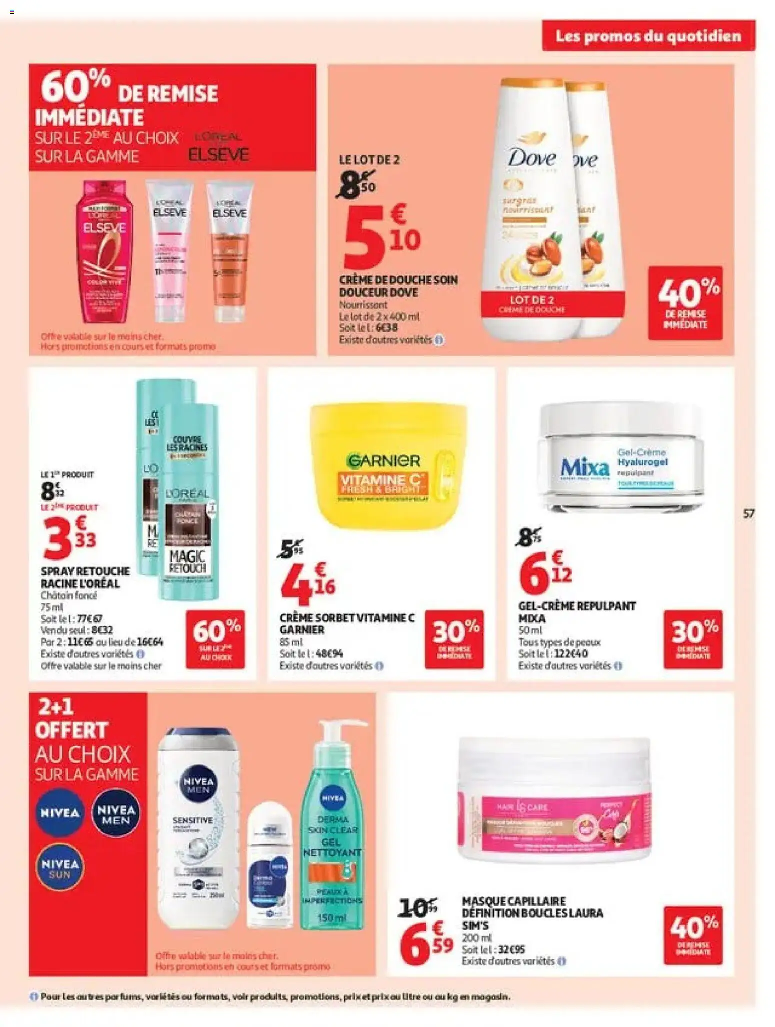 {H1} | Page: 57 | Produits: Body, Masque capillaire, Masque, Douche