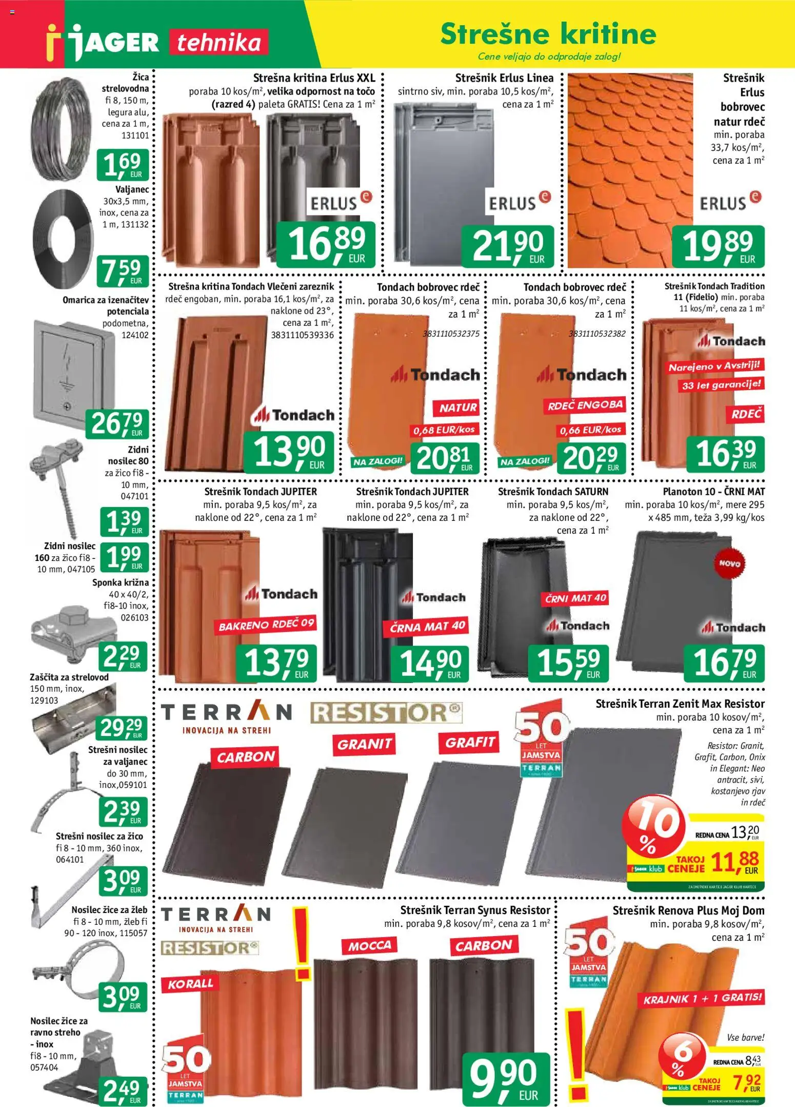 Novi Jager katalog ponudbe – veljaven od 09.09.2026 | Stran: 8 | Izdelki: Teza, Omarica