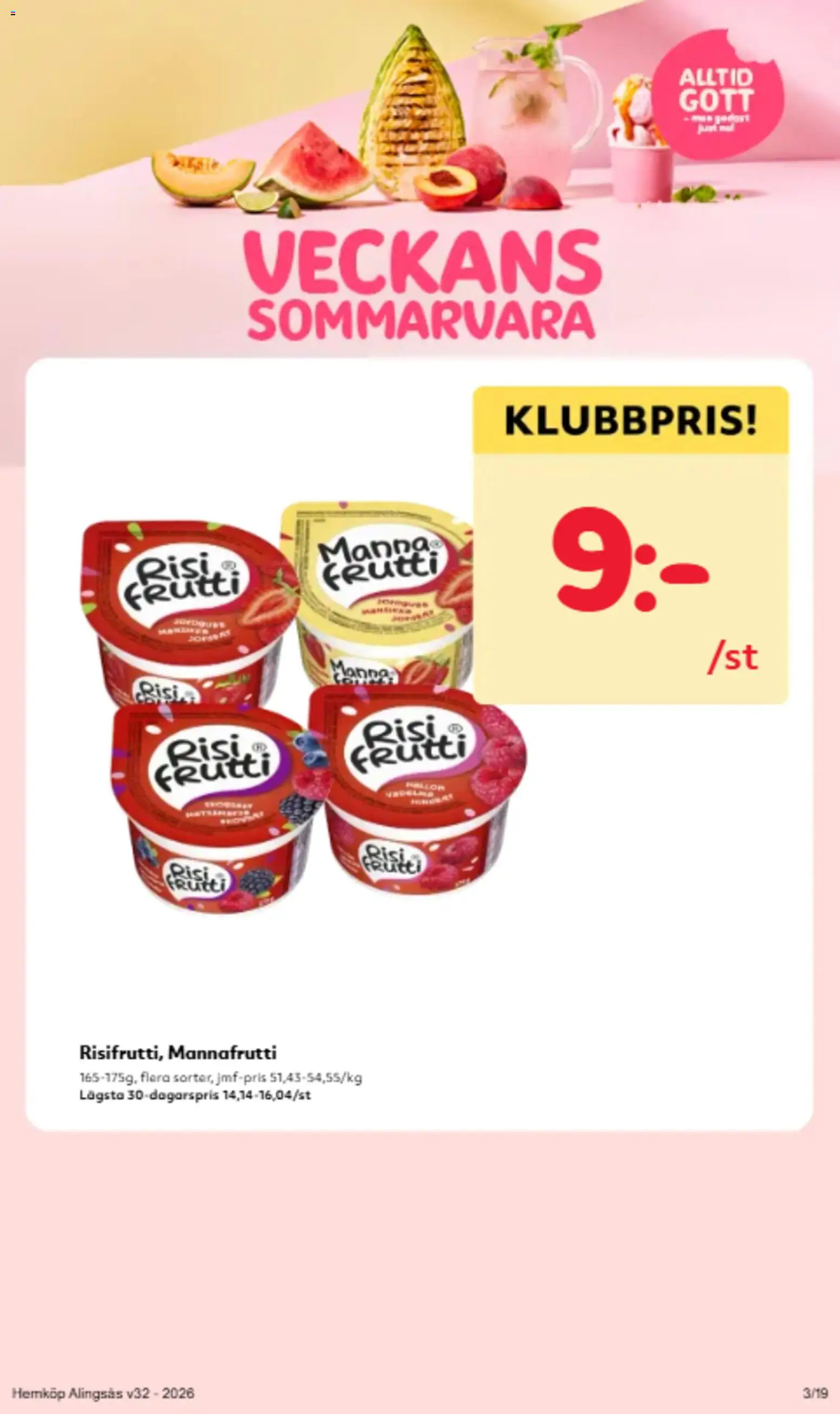 Hemköp reklamblad aktuell från 03/08/2026 | Sida: 3