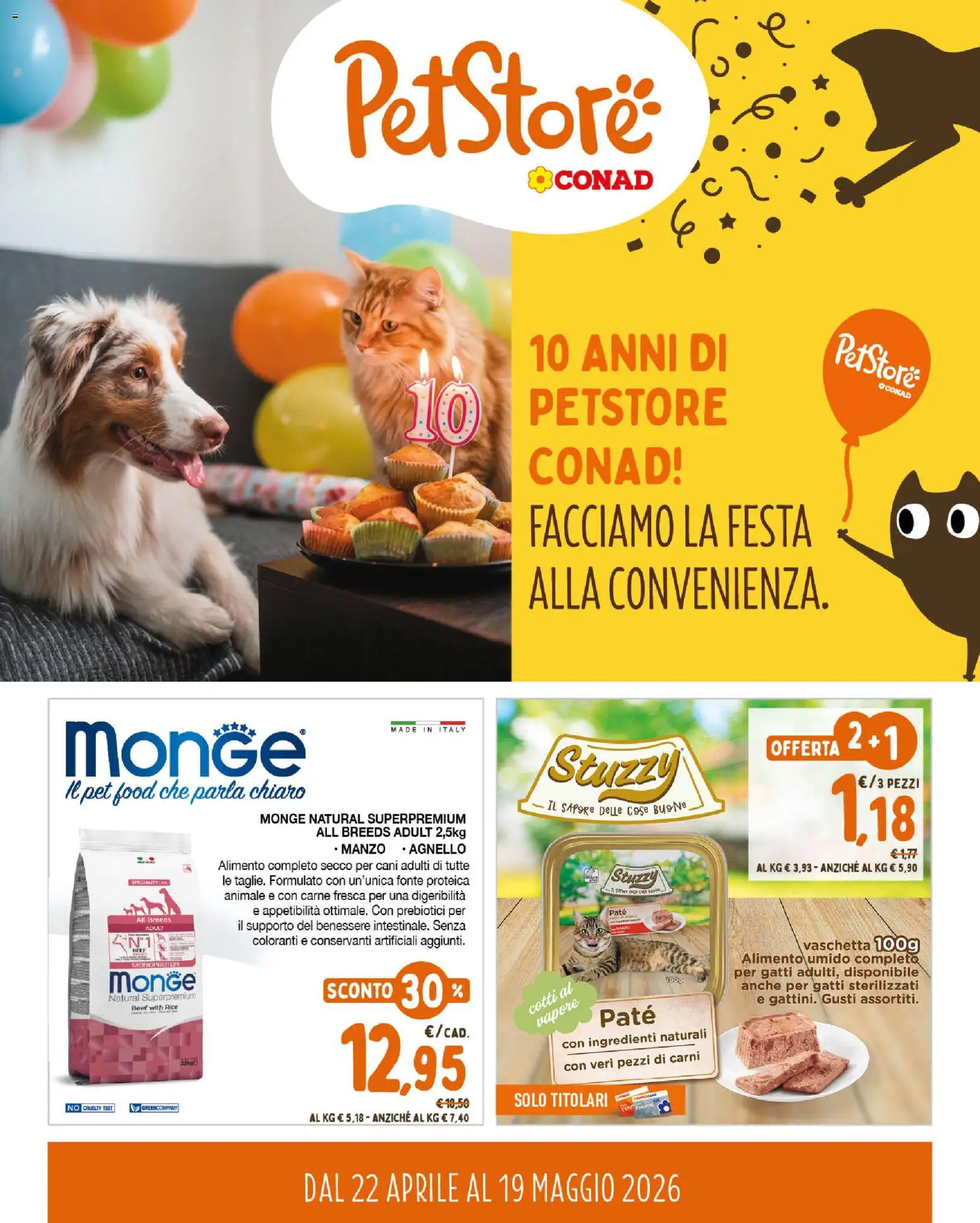 Volantino Conad del 22.04.2026 | Pagina: 1 | Prodotti: Paté