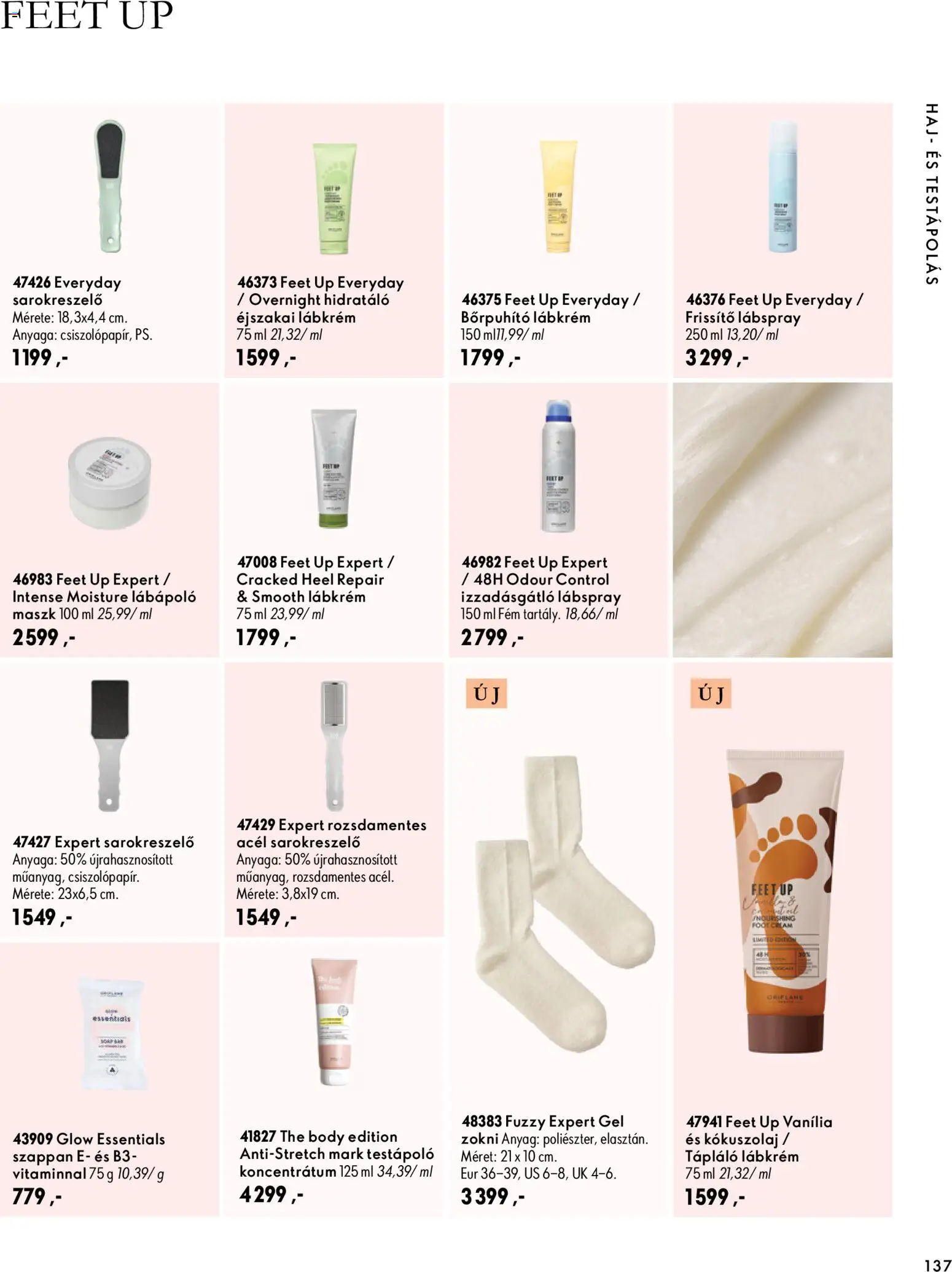 Oriflame akciós ujság - amely érvényes a következő dátumtól: 2026.09.30. | Oldal: 137 | Termékek: Body, Kókuszolaj, Maszk, Gél