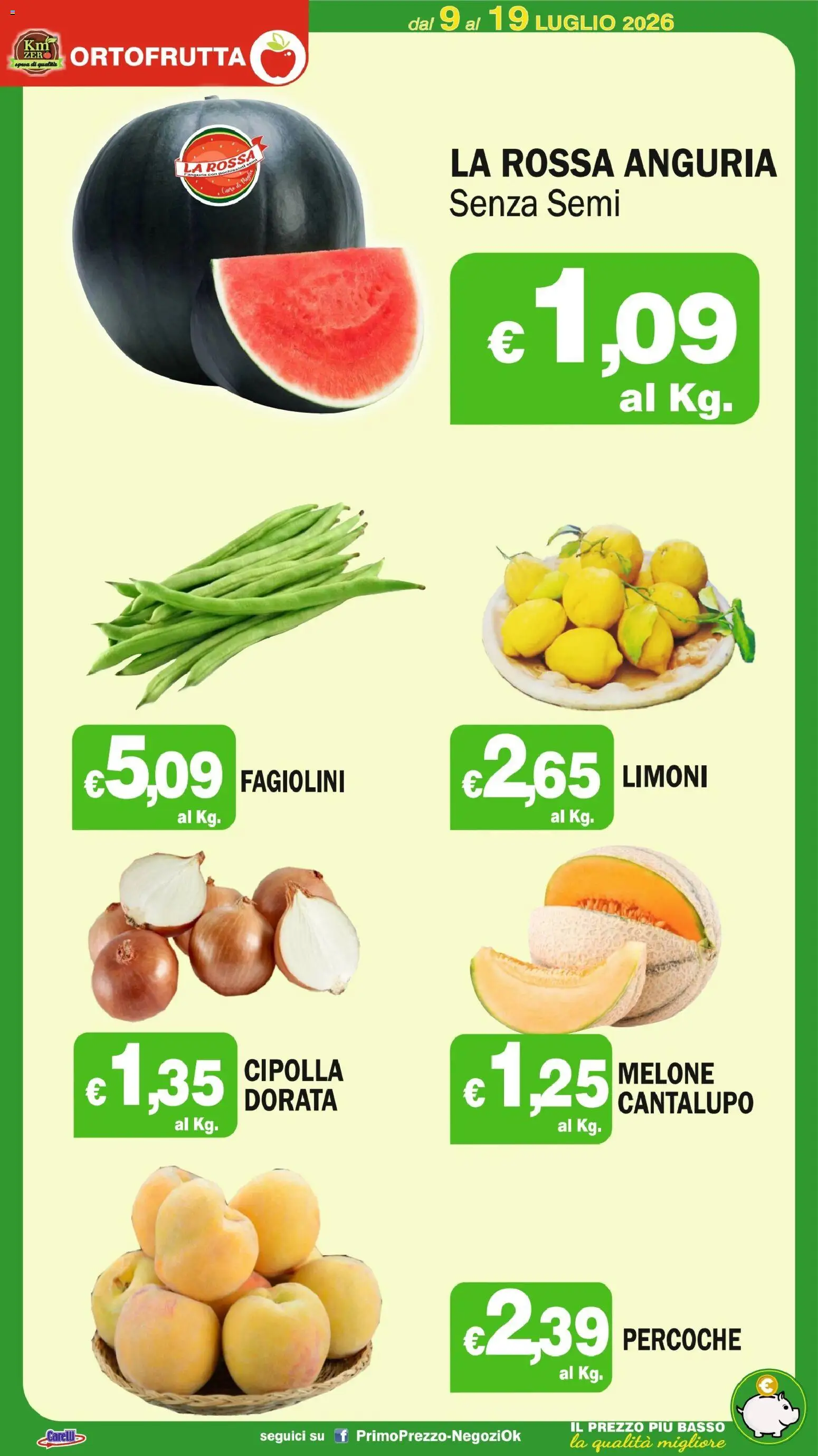 Volantino Primo Prezzo del 09/07/2026 | Pagina: 35
