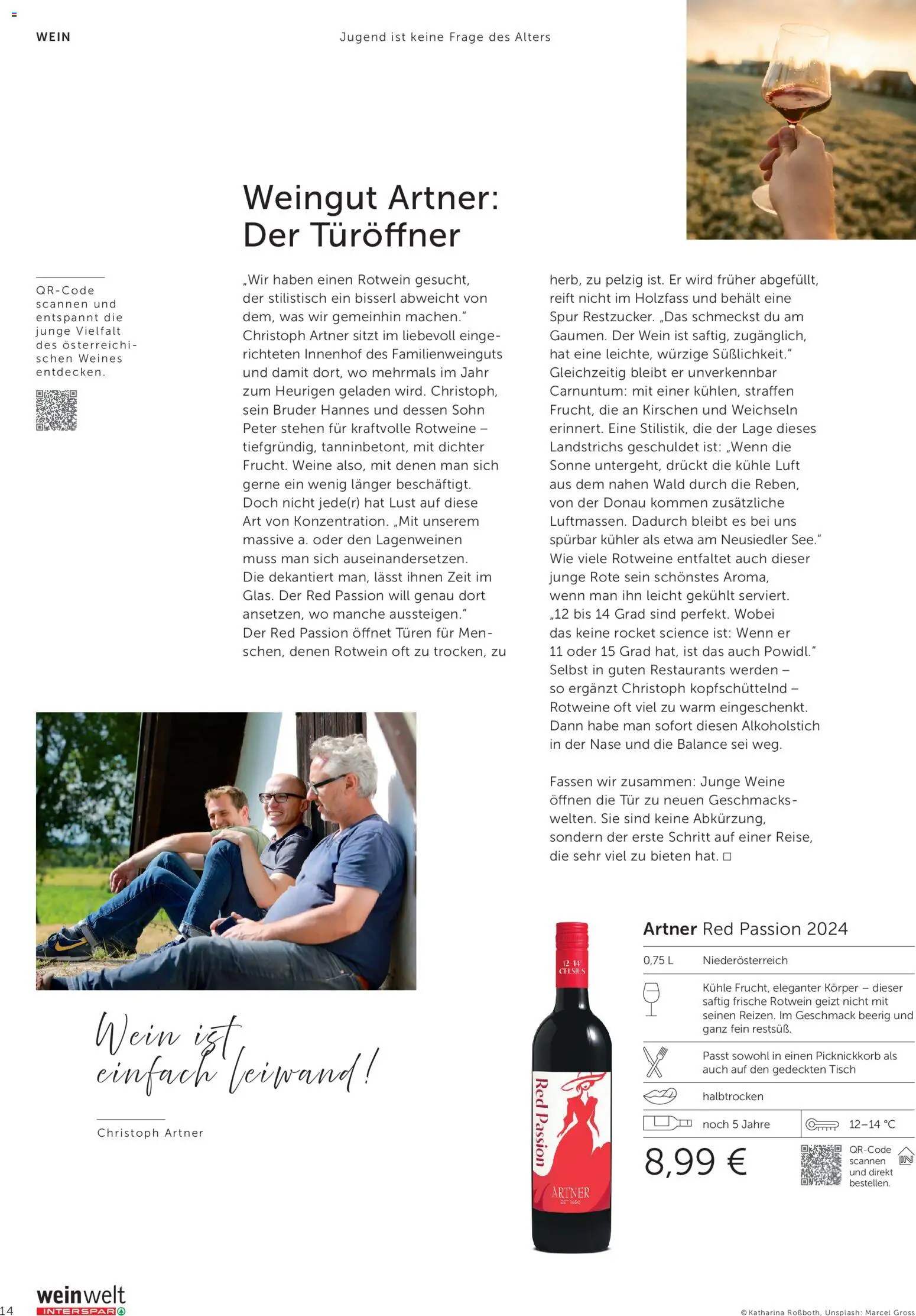 Interspar Meine Weinwelt Sommer 2026 gültig ab 11.06.2026 | Seite: 14 | Produkte: Tisch, Wein