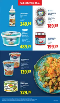 1001 DELIGHTS Sos za kebab, Blagi, 250 ml - pregled Lidl kataloga - važi od 21.05.2026 | Strana: 61