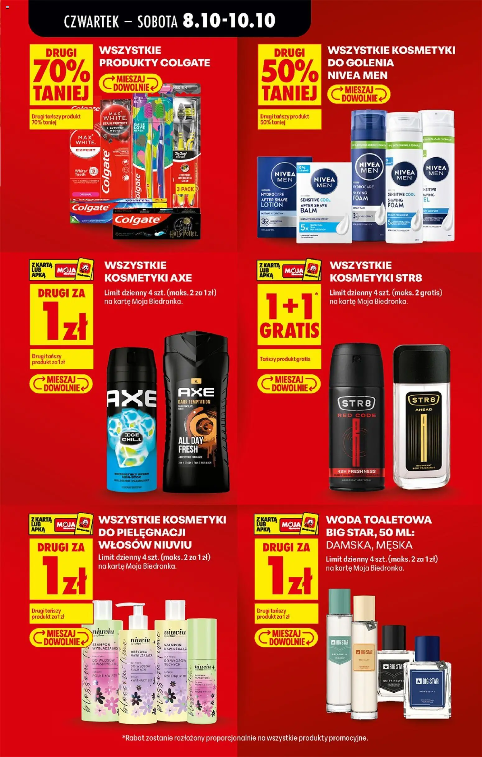 Biedronka Polsko leták - Codziennie niskie ceny od 08.10.2026 | Strana: 17 | Produkty: Deodorant, Nivea