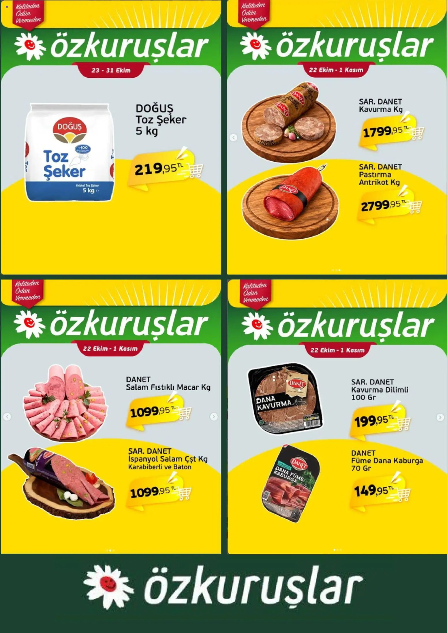 Özkuruşlar Katalog - 23 Ekim 2026 tarihinden itibaren geçerlidir | Sayfa: 5