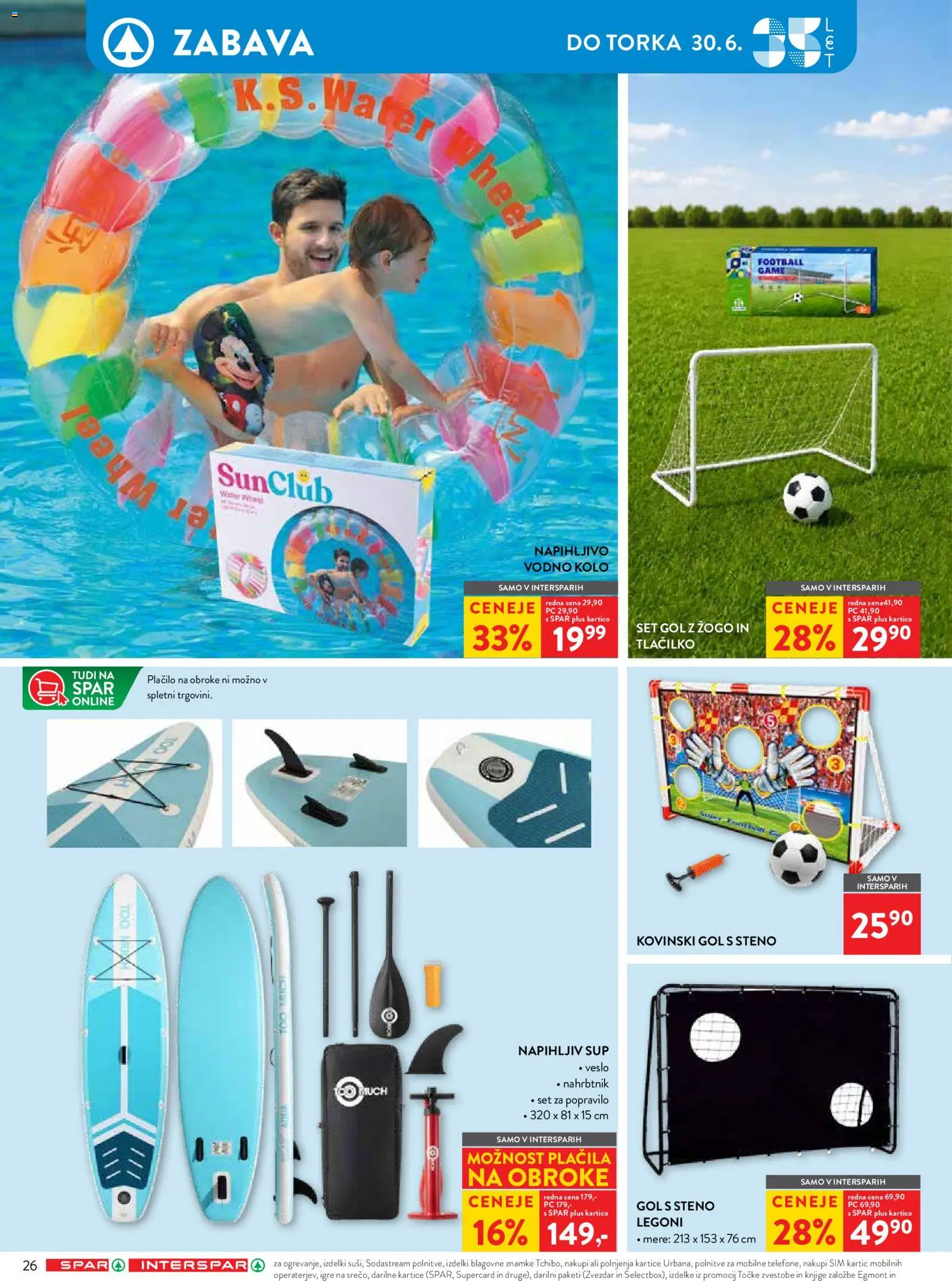 Novi Spar katalog ponudbe – veljaven od 17.06.2026 | Stran: 36 | Izdelki: Sup, Nahrbtnik