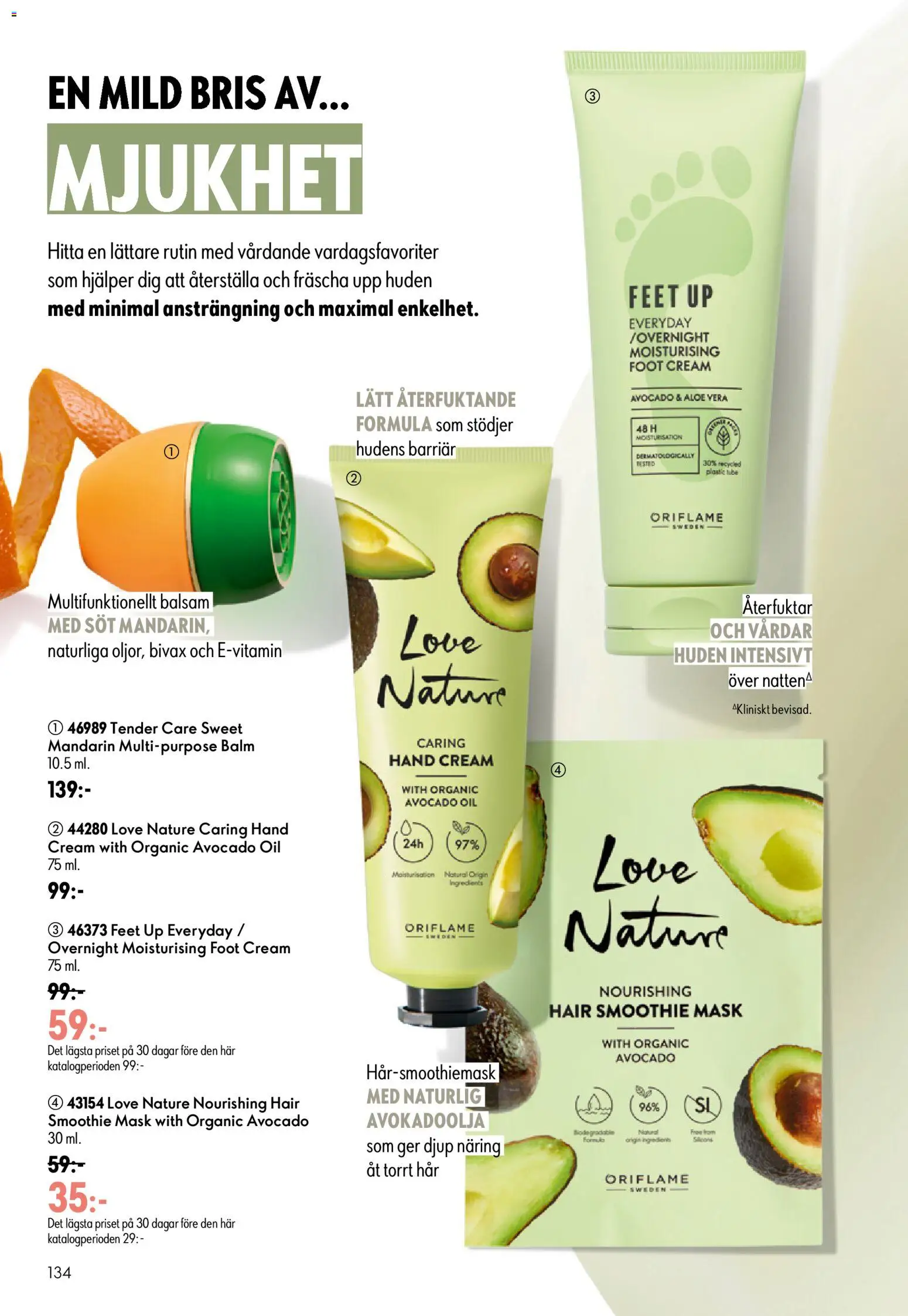 Oriflame reklamblad aktuell från 24/06/2026 | Sida: 134