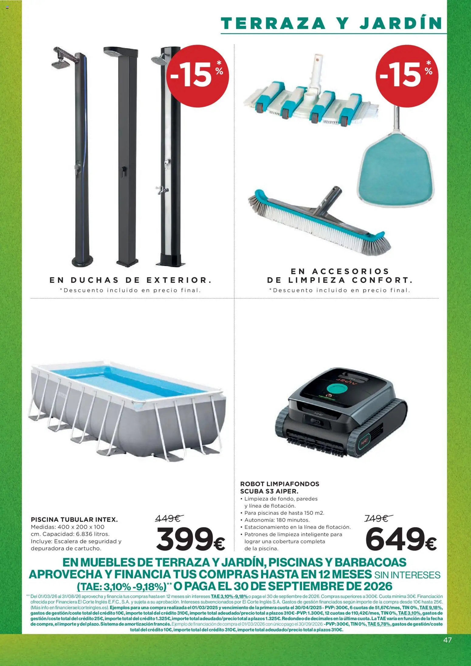 Hipercor catálogo │ válido desde el 16/07/2026 | Página: 47 | Productos: Muebles, Robot