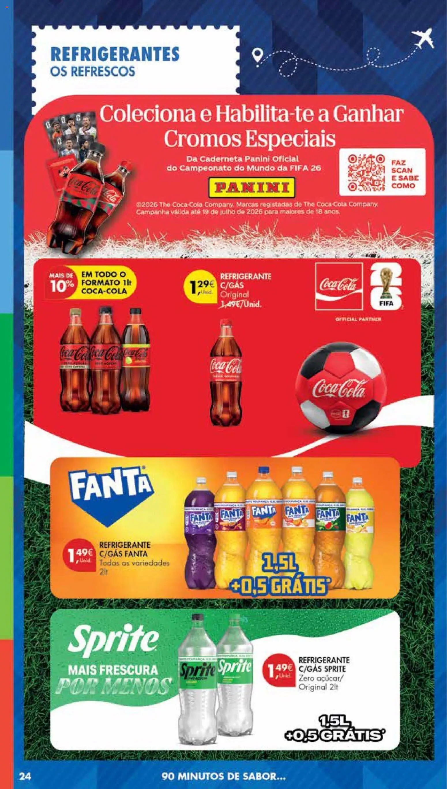 Pingo Doce Poupe Esta Semana Madeira │ válido de 09.06.2026 | Página: 24 | Produtos: Refrigerante, Fanta, Coca-cola, Soda