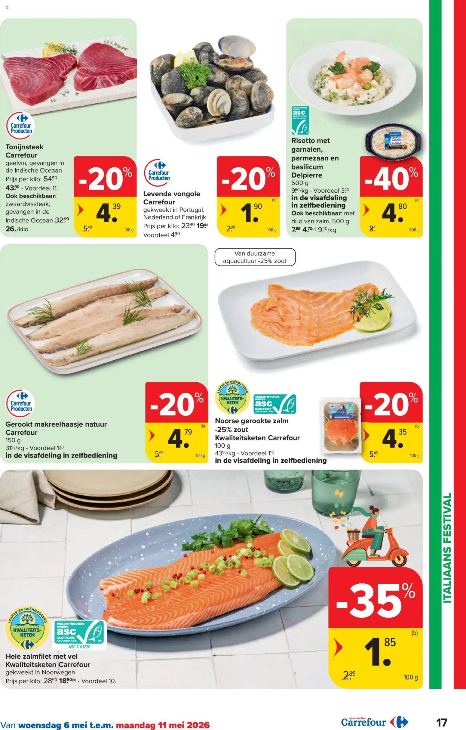 {H1} | Pagina: 17 | Producten: Zalm, Parmezaan