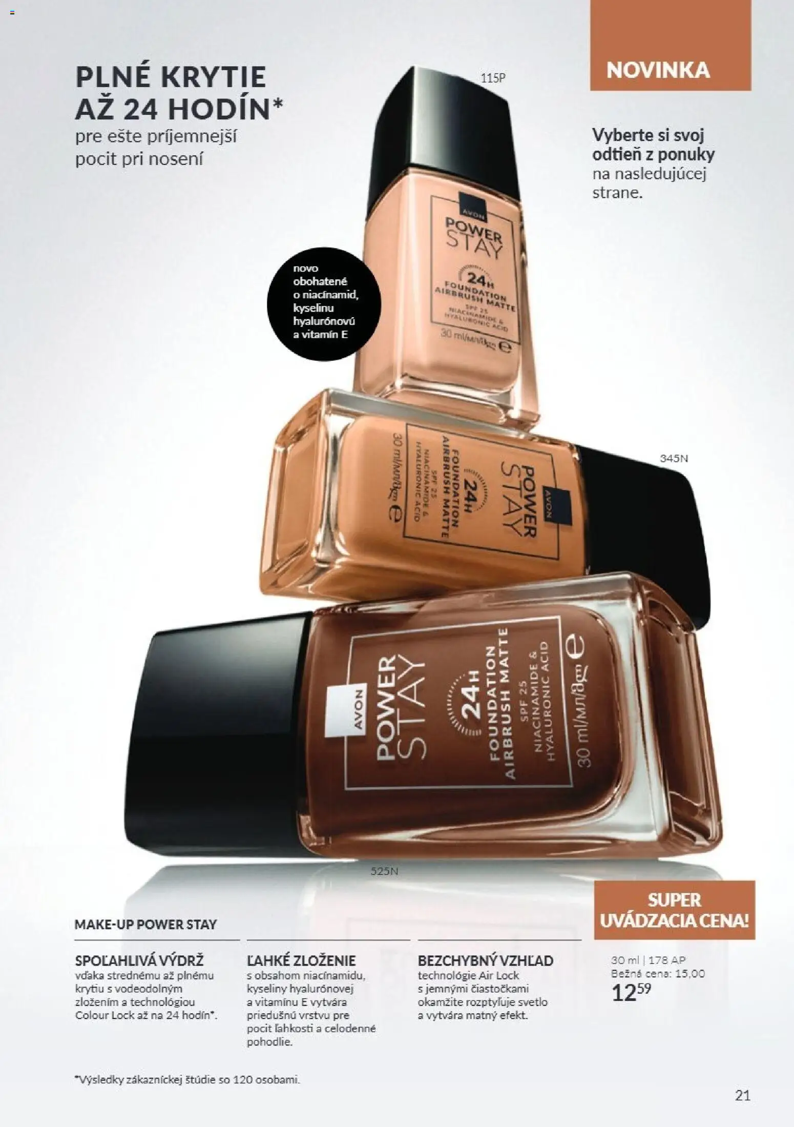 Nové Avon akcie – leták je platný od 01.10.2026 | Strana: 21 | Produkty: Svetlo