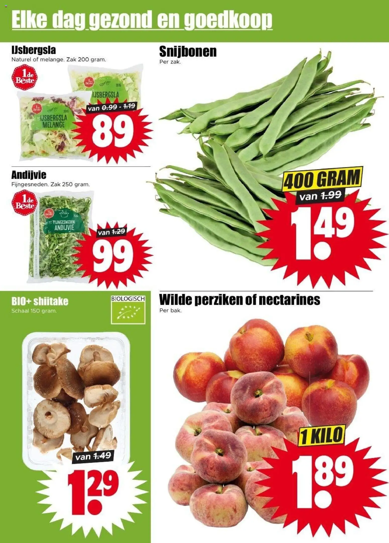 {H1} | Pagina: 8 | Producten: Zak, Perziken, Nectarines, Schaal